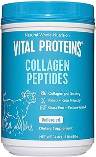 Vital Proteins Collagen Peptides Grass Fed Paleo Friendly 24 oz - 2 Pack
