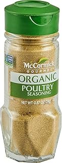 McCormick Gourmet Organic Poultry Seasoning, 0.87 Oz