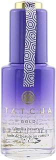 TATCHA Gold Camellia Beauty Oil | Moisturizing Face, Body, and Hair Oil Infused with 23-karat Gold flakes | 30 ml / 1 oz
