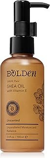 BOLDEN SHEA OIL with Vitamin E | 100% Natural | Unparalleled Moisture & Radiance for Skin & Hair | UNSCENTED | 3.4 fl oz