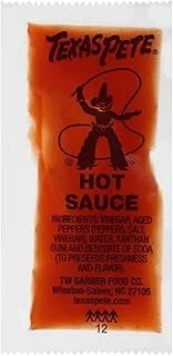 Texas Pete Hot Sauce Packet - 7g - 50 Pack