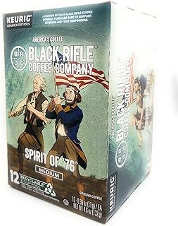 Black Rifle Coffee Company Spirit of '76 Single Serve Pods Medium Roast - 12 count - Roasted in the USA - America's Coffee