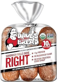 Dave's Killer Bread Sandwich Rolls Done Right Sandwich Rolls