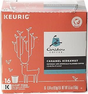 Keurig Caribou Coffee Caramel Hideaway 16-ct. K-Cup Pods