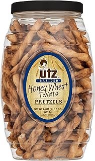 Utz Honey Twist Wheat Pretzel, 24 Ounce