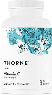 THORNE Vitamin C - Blend of Vitamin C and Citrus Bioflavonoids from Oranges - Support Immune System, Production of Cellular Energy, Collagen Production, & Healthy Tissue - Gluten-Free - 90 Capsules