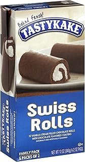 Tastykake Swiss Rolls Family Pack - 12 CT