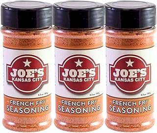 Generic Joe's Kansas City French Fry Seasoning, 6.5oz (Pack of 3)