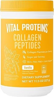 Vital Proteins Collagen Peptides Powder Vanilla - Supports Hair, Skin, Nails, Bones, Joints, Powder for Women