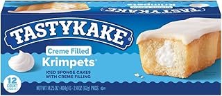Tastykake Creme Filled Krimpets - 2 Boxes