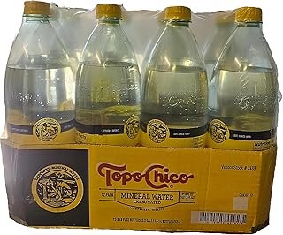Topo Chico Mineral Water, 1 Liter Bottles, Pack of 12