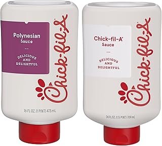 Sauce Bundle -- Chick-fil-A Sauce and Polynesian Sauce -- 16 ounces each