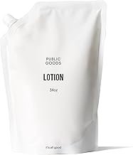 Public Goods Body & Hand Lotion for Women & Men | Natural Moisturizing Daily Lotion for Dry & Itchy Skin | Paraben & Sulfate Free | Made with Organic Essential Oils | Made in Canada | 34 Fl Oz Refill