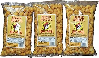Buc-ee's Famous Beaver Nuggets Fresh Sweet Corn Puff Snacks, 13 Oz per Bag (Pack of Three or Four 13 Ounce Bags - 39 Ounces or 52 Ounces Total) (3 Bags 39oz.)
