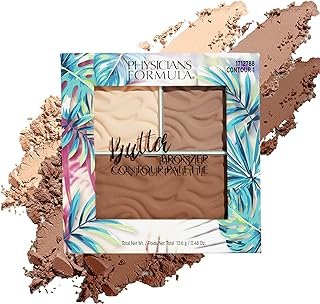 Physicians Formula Butter Bronzer Contour Palette, Light/Medium, 0.48 Ounce (Pack of 1)