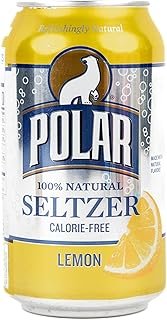 POLAR Beverages Lemon Seltzer, 12 Fz