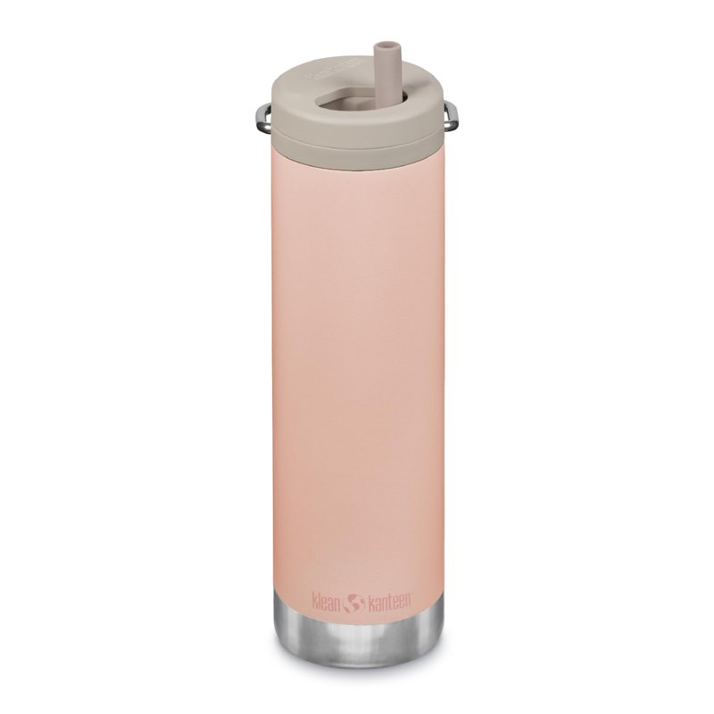 Klean Kanteen 20oz TKWide Insulated Water Bottle with Twist Cap - Peach Parfait