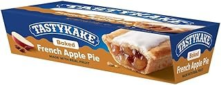 Tastykake French Apple Pie, Baked with Real Fruit, 4 oz (Pack of 6)