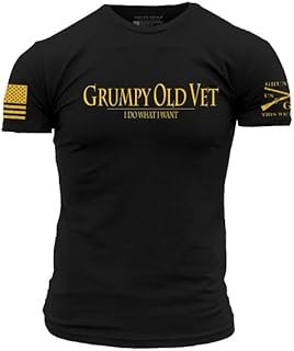 Grunt Style Grumpy Old Vet Men's T-Shirt