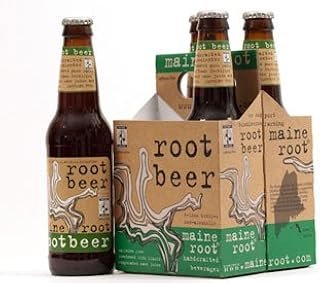 Maine Root Root Beer Soda (Handcrafted & Organic), Buy TWENTYFOUR Bottles and SAVE, Each Bottle is 12 Ounces (Pack of 24)