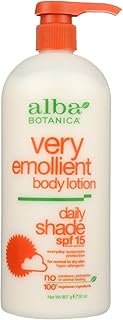 Alba Botanica Very Emollient Natural Body Lotion SPF 15-32 fl oz