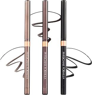 Physicians Formula Shimmer Eyeliner Pencil Set Of 3, Black, Dark Brown, Brown, Custom Eye Enhancing Eyeliner Trio, Dermatologist Approved
