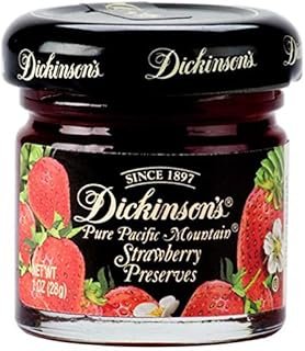 Dickinson's Pure Pacific Mountain Strawberry Preserves, 1 oz, 72 Count