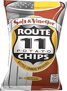 Route 11 Potato Chips Salt & Vinegar (30 bags (2 oz each))