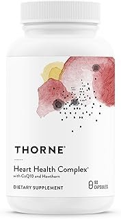 THORNE Heart Health Complex - with CoQ10, Taurine and Hawthorn - Coenzyme Q10 Supplement with Minerals, Amino Acids, and Botanicals - 90 Capsules
