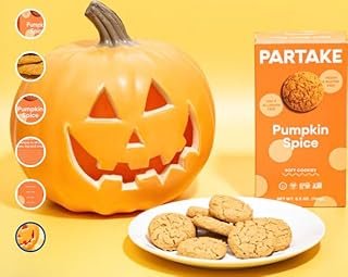 Partake Foods Soft Baked Pumpkin Spice Cookies, 1 Ounce - 24 per case