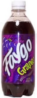 Faygo Grape Soda Pop 20 oz Plastic Bottle