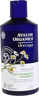 Avalon Organics Anti-Dandruff Shampoo, Chamomilla Recutita, 14 fl oz (414 ml)