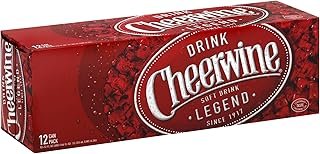 Cheerwine Soft Drink Cans - 12 Pack, 144 Fl Oz