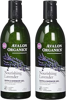 Avalon Organics Therapeutic Bath & Shower Gel, Lavender 32 oz (2 pack)2