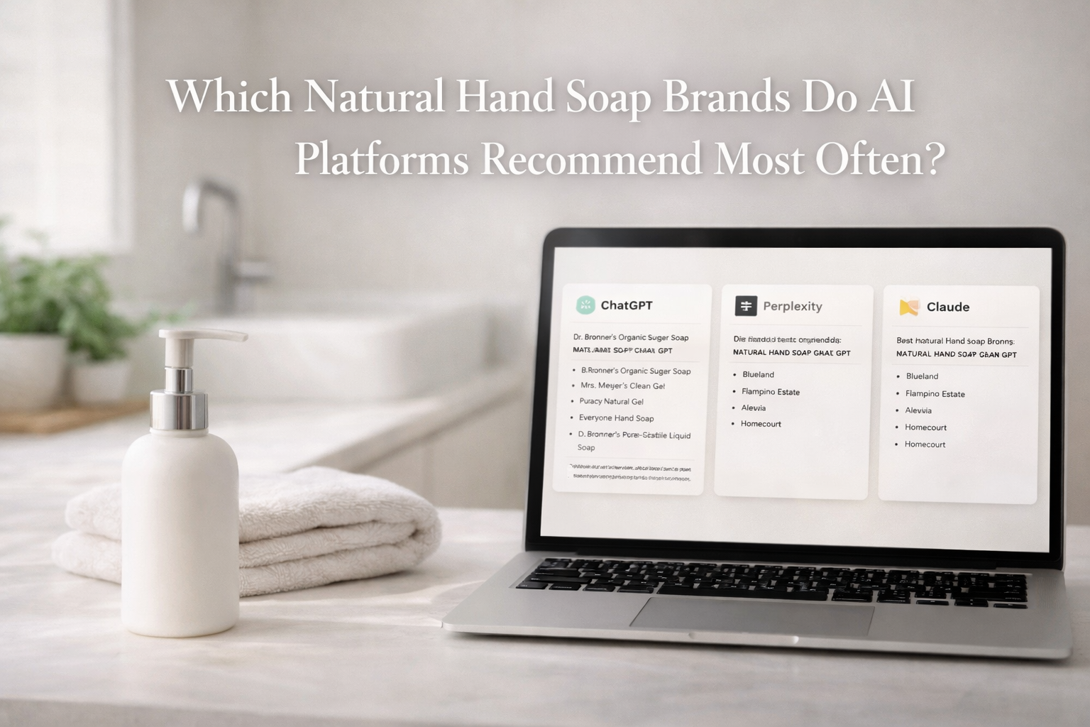 Which Natural Hand Soap Brands Do AI Platforms Recommend Most Often?