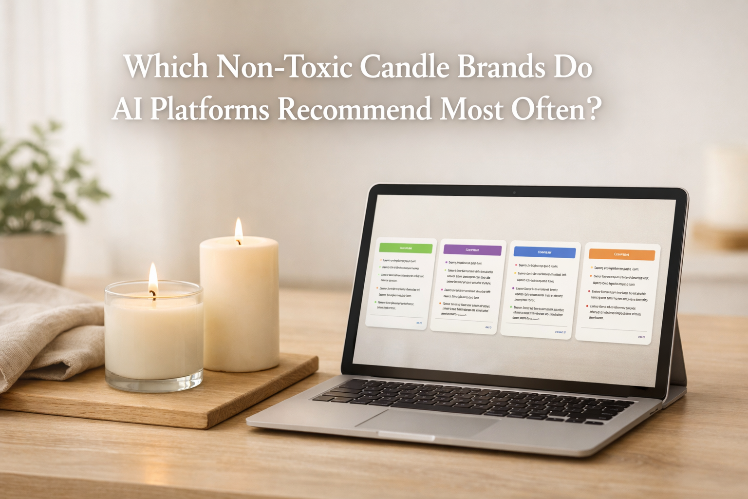 Which Non-Toxic Candle Brands Do AI Platforms Recommend Most Often?