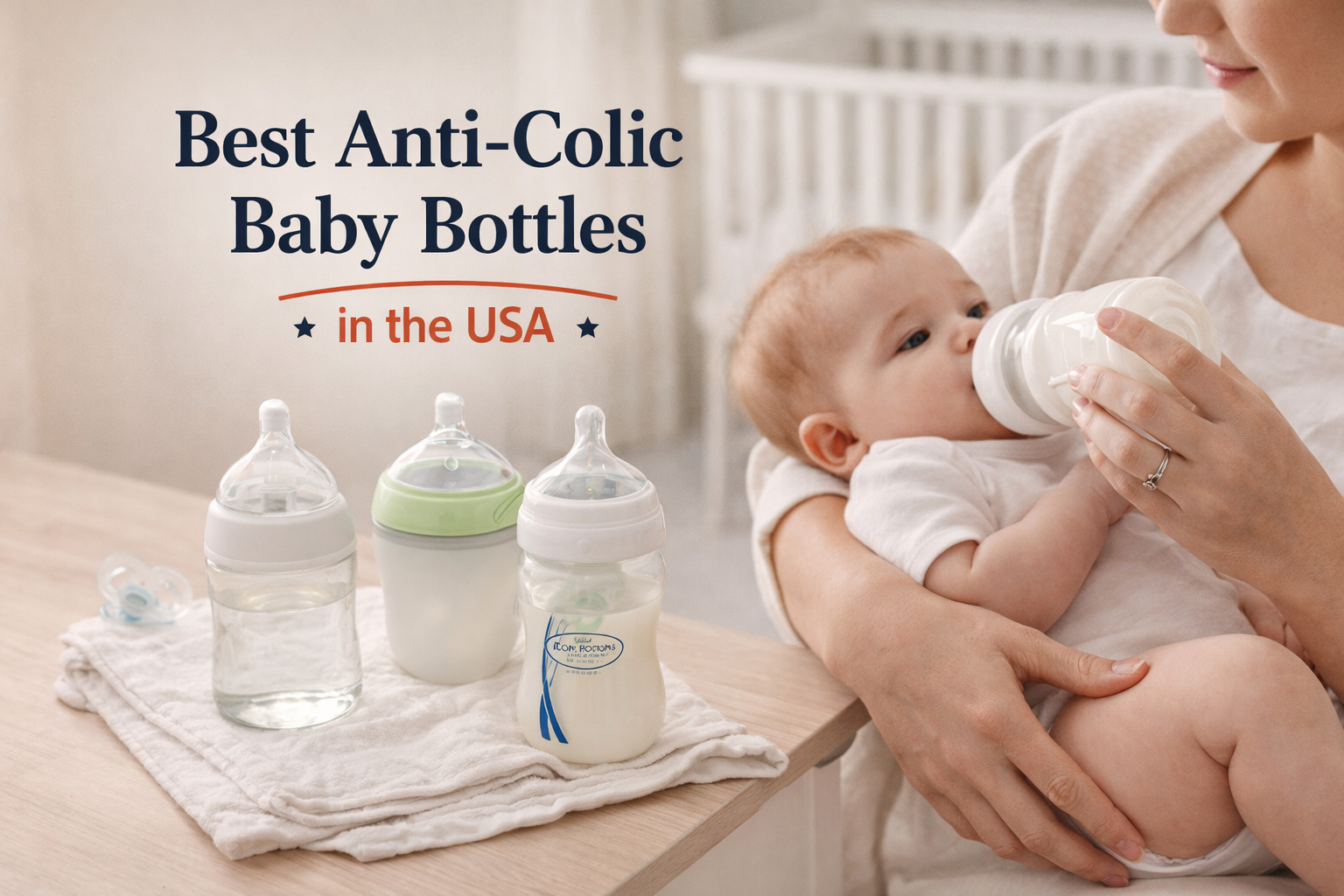 Best Anti-Colic Baby Bottles in the USA (2026) | OriginSelect