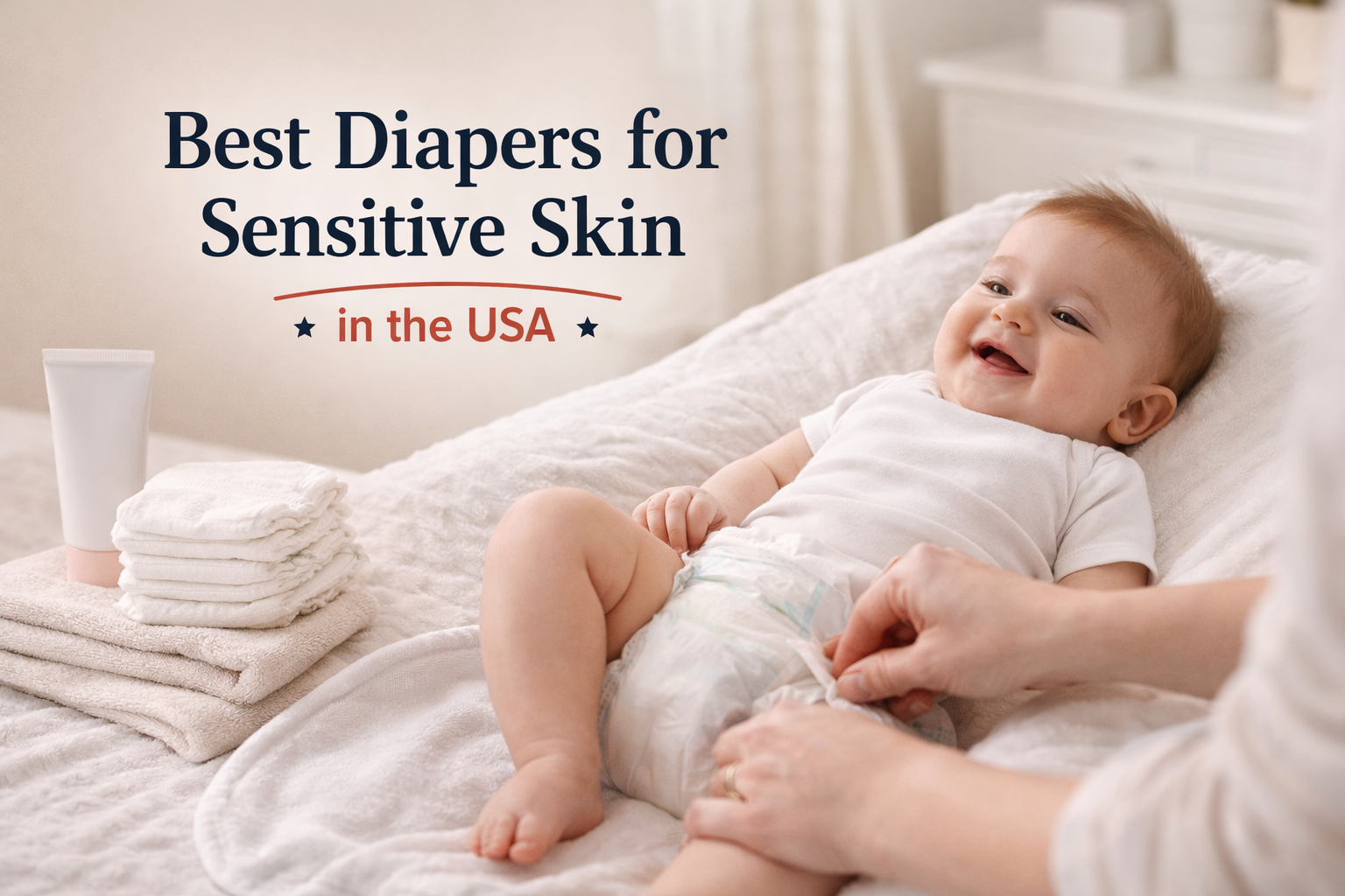 Best Diapers for Sensitive Skin in the USA (2026) | OriginSelect